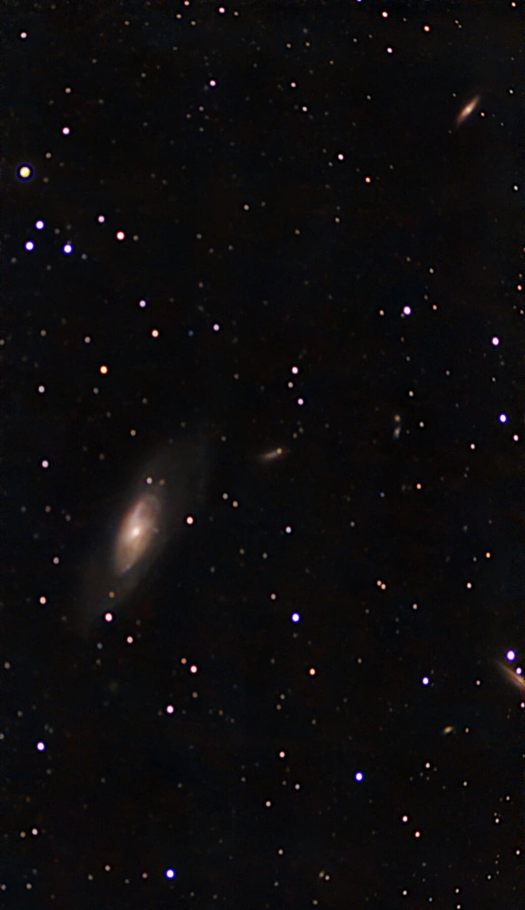 The M81 galaxy group with Bode’s Galaxy, the Cigar Galaxy, and NGC 3077
